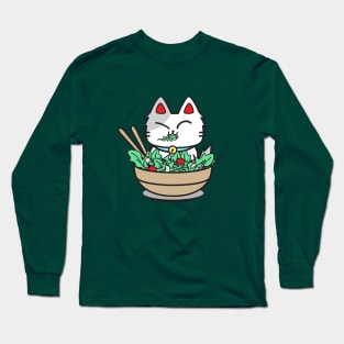 Arugula Cat Long Sleeve T-Shirt